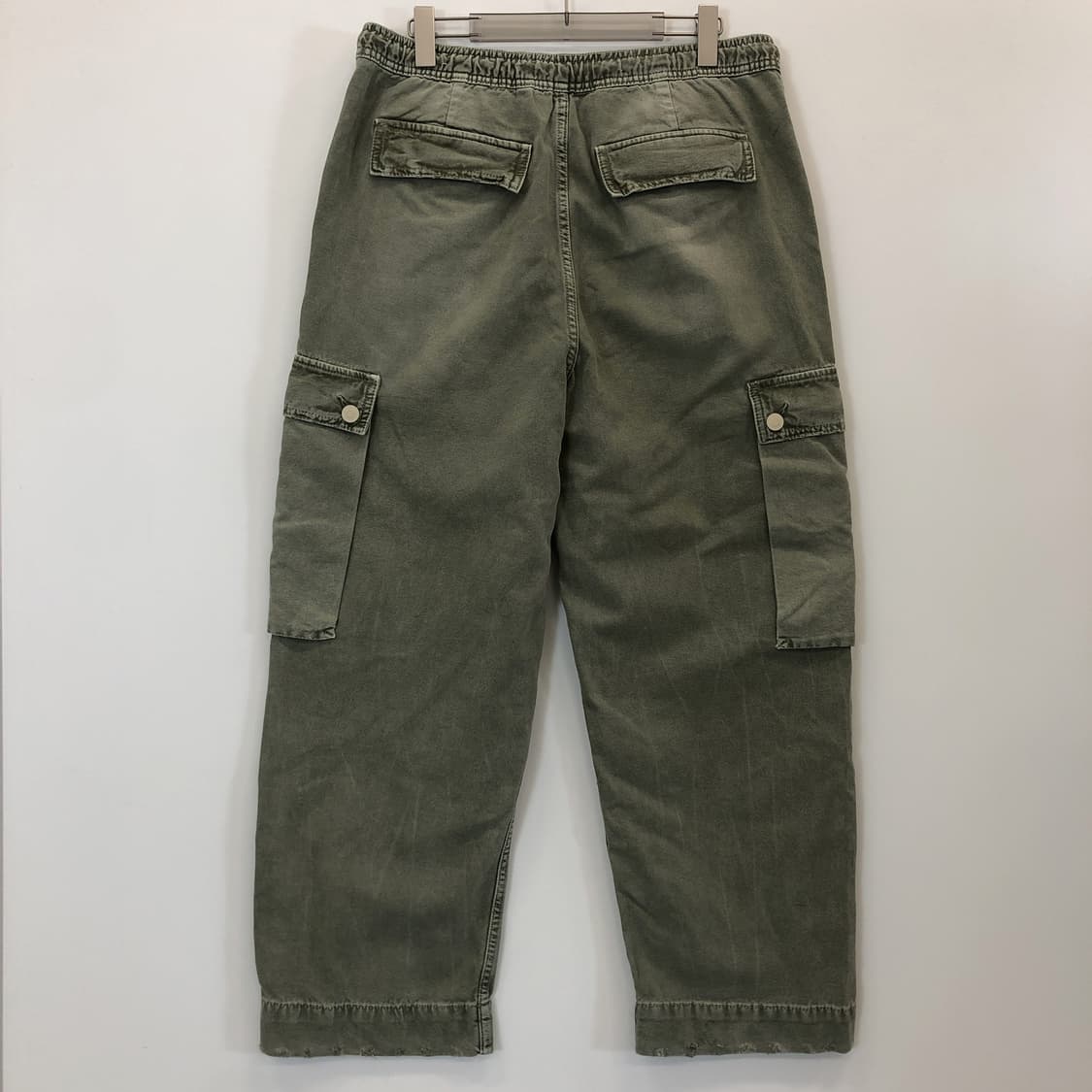 자라 워싱 가먼트 카고밴딩팬츠 34 인치  상품이미지3