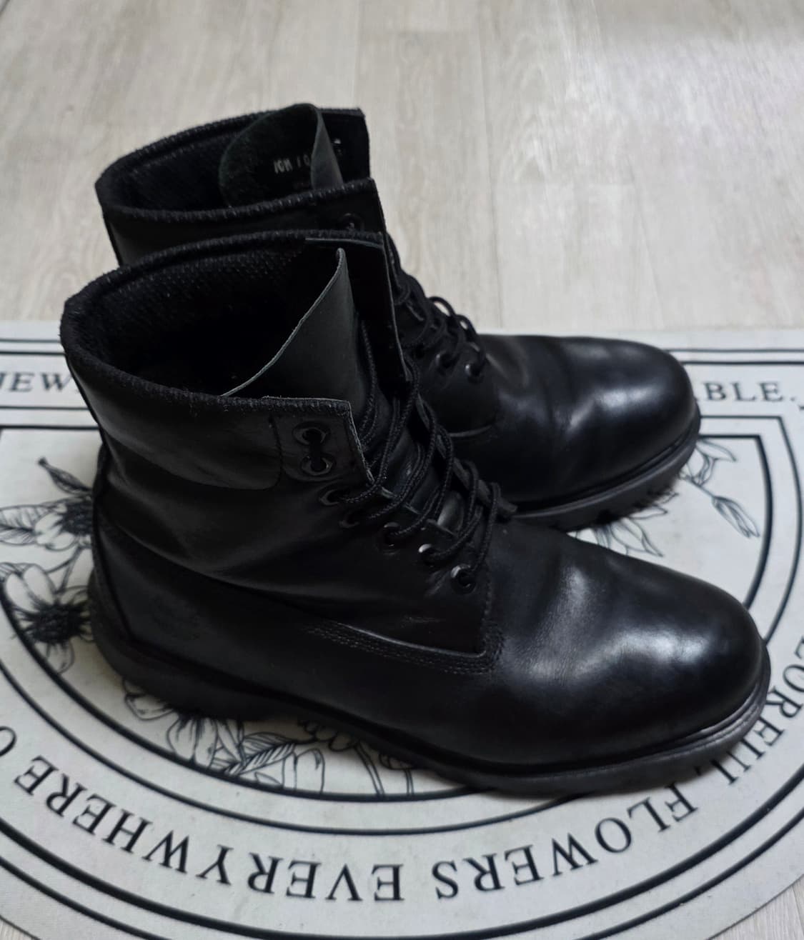 [280~285]팀버랜드 6인치 베이직 블랙부츠 상품이미지1