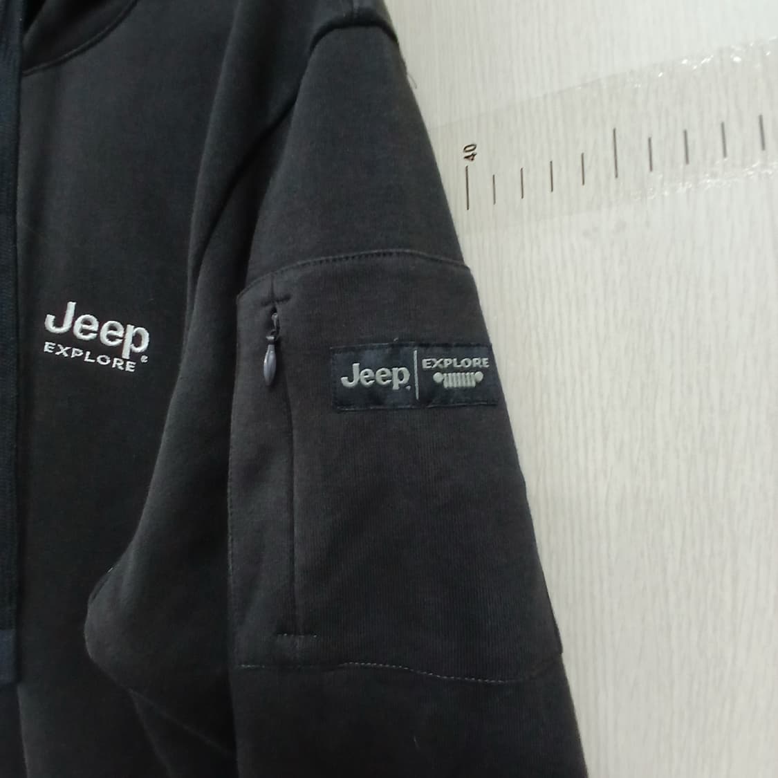 Jeep 지프 블랙 후드티 상품이미지3