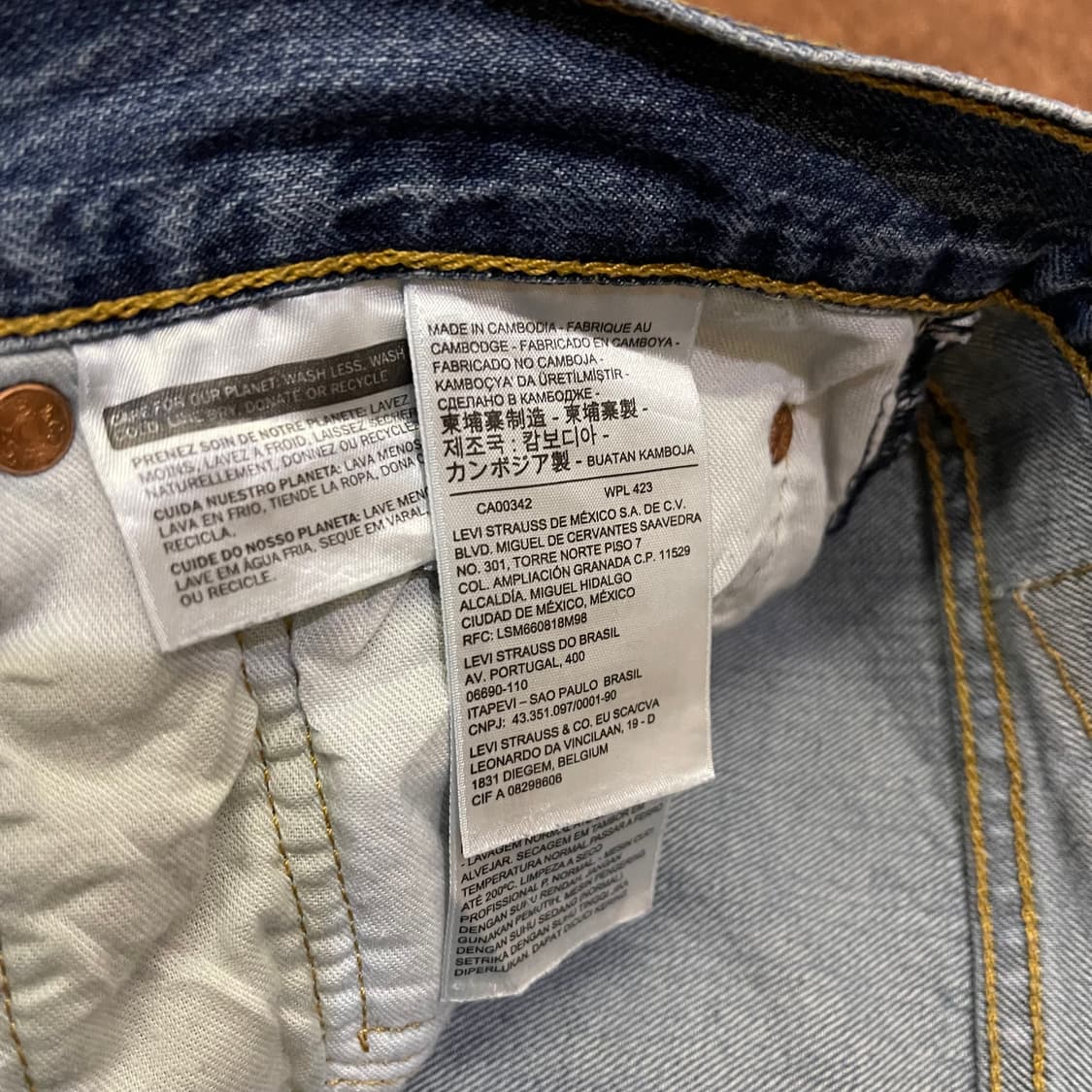 리바이스 501S  w32l32 상품이미지3