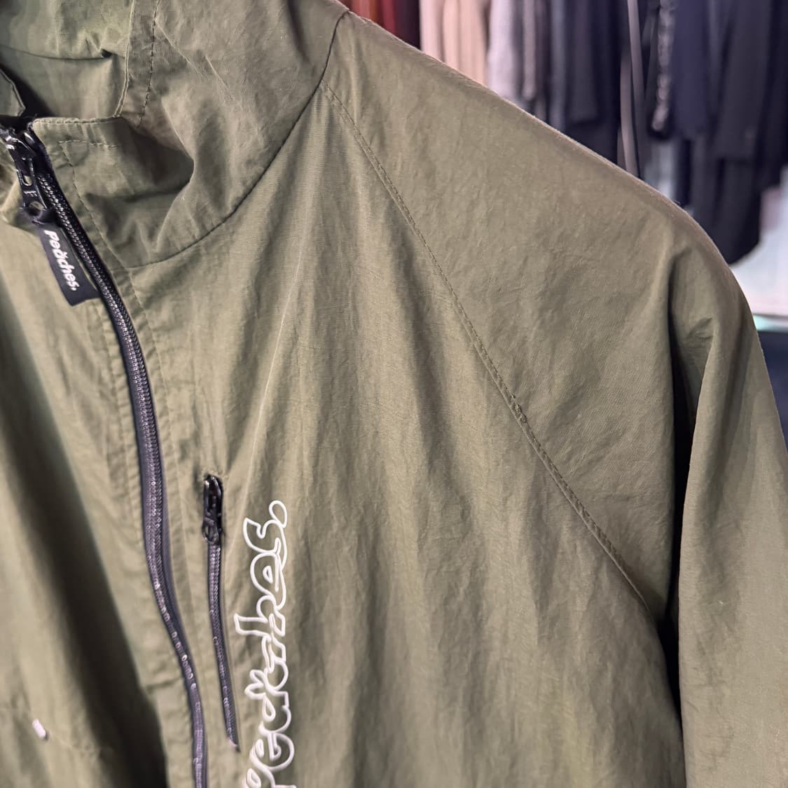 [L] 피치스 바람막이 올리브 상품이미지3