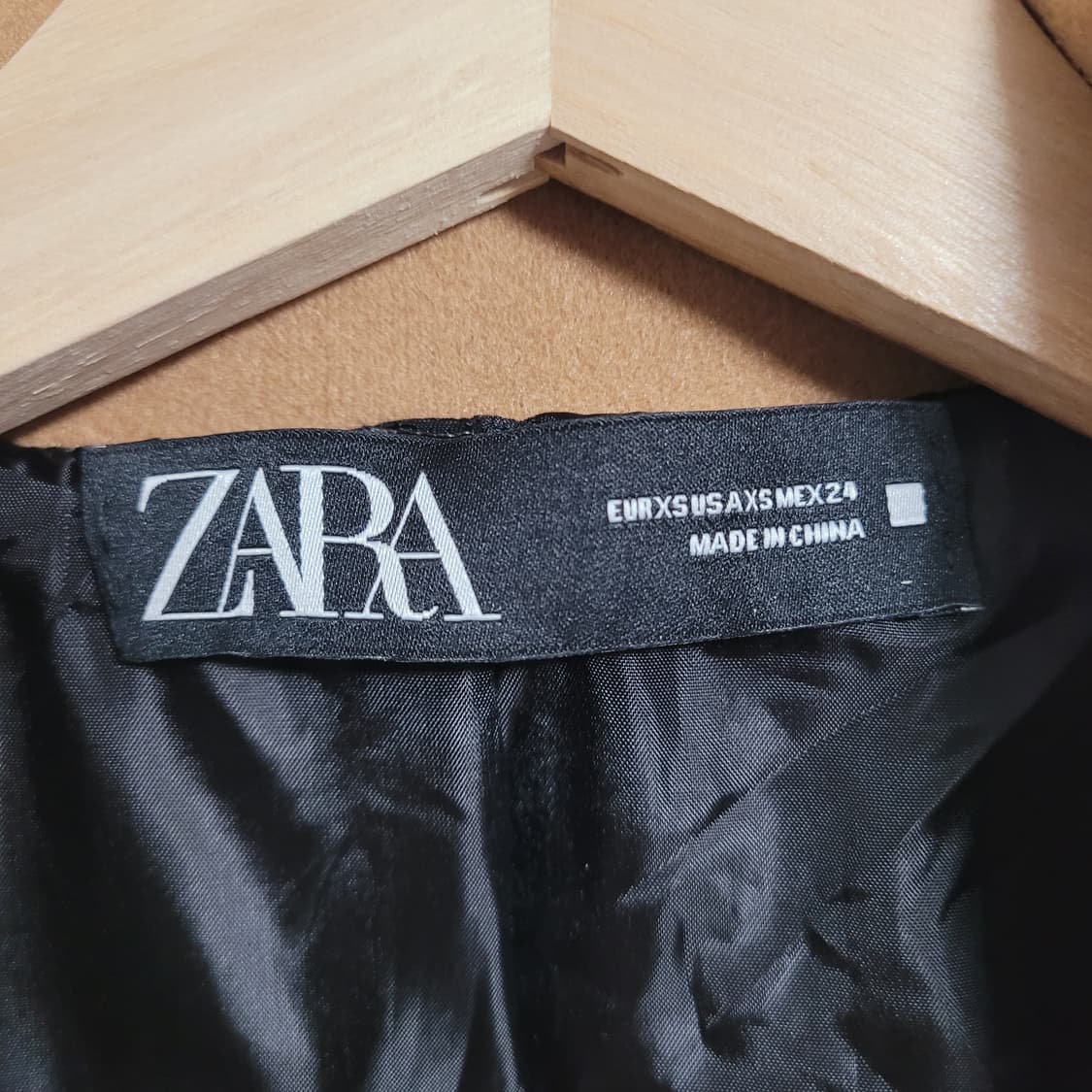 (L) ZARA 자라 카멜 롱 코트 상품이미지2