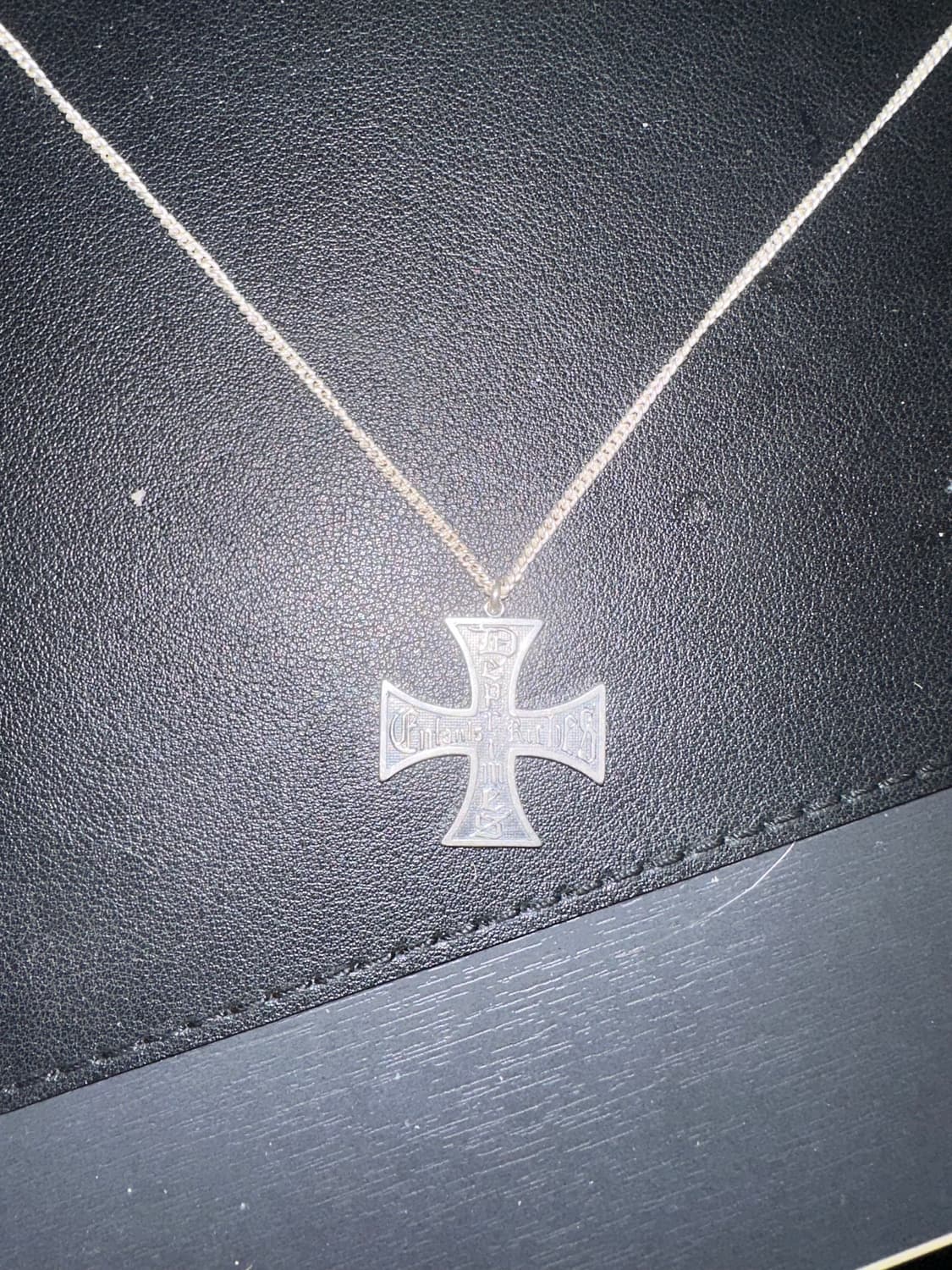 앙팡 리쉬 데프리메 erd 크로스 로고 목걸이 상품이미지3