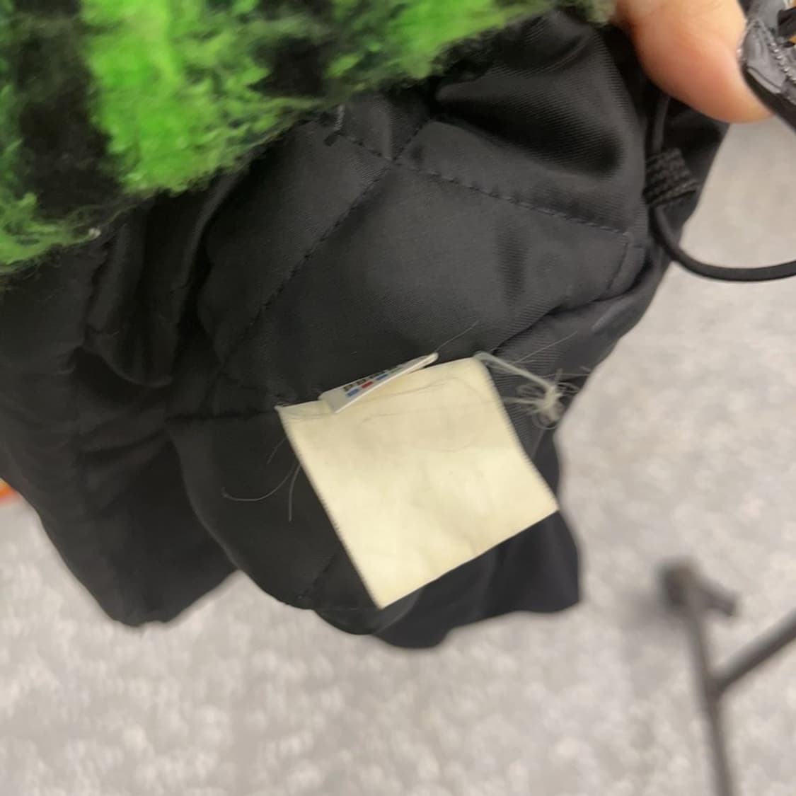 푸마 올드스쿨 레트로 슬리브배색 바람막이 자켓 L C08531 상품이미지7