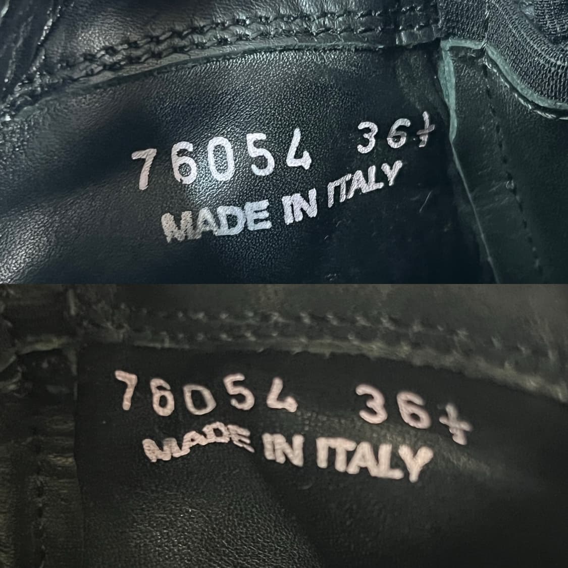 릭오웬스 14SS 지오바스켓 모노크롬 LPO 검검흰 상품이미지8