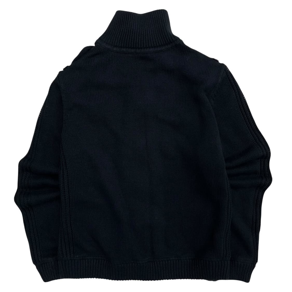폴로 랄프로렌 00s 금장버튼 블랙 집업 XL 상품이미지2