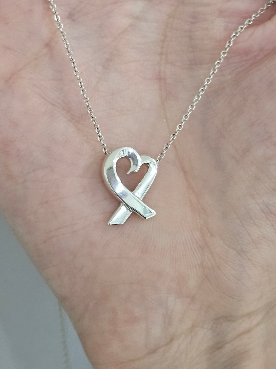 [최상급]티파니앤코 러빙하트 빈티지 목걸이[정품/영수증풀구성] 상품이미지4