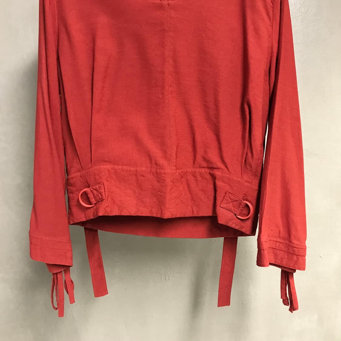 겐조 블라우스 레드 36(W) 상품이미지3