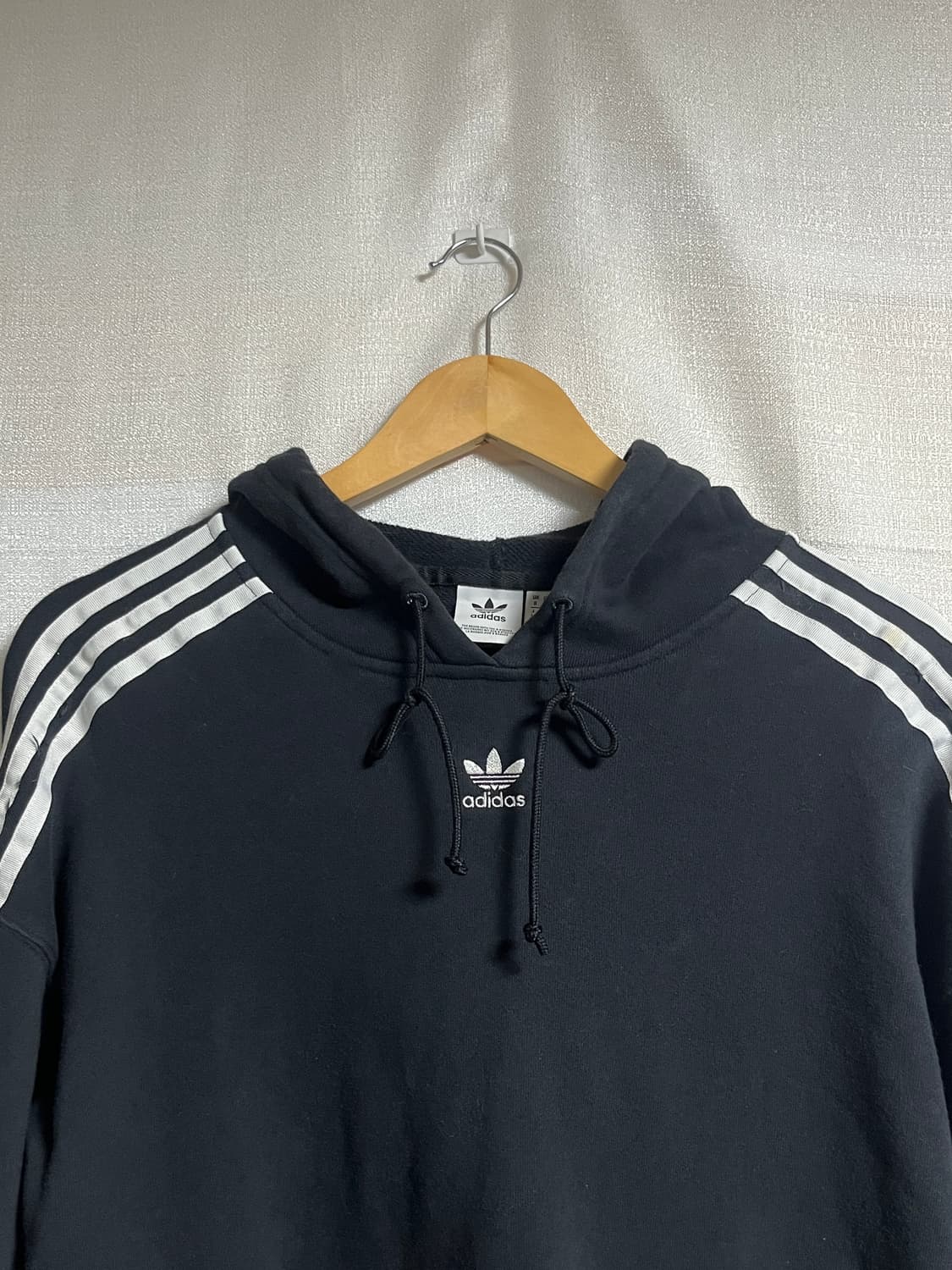 아디다스 크롭 후드티셔츠 후드티 S 상품이미지3