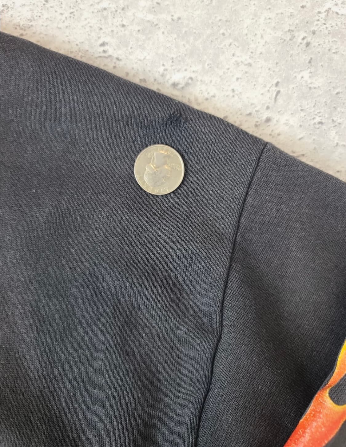 빈티지 할리데이비슨 플레임 후드집업 상품이미지5