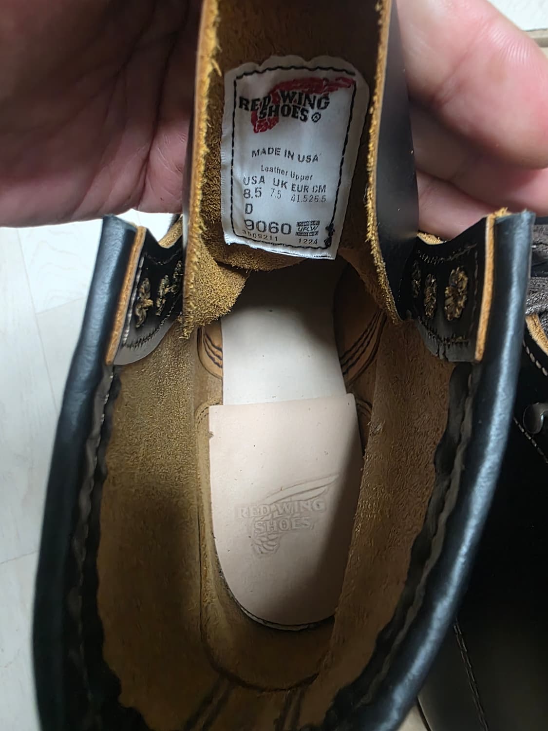레드윙 벡맨 9060 차심 265사이즈 상품이미지5
