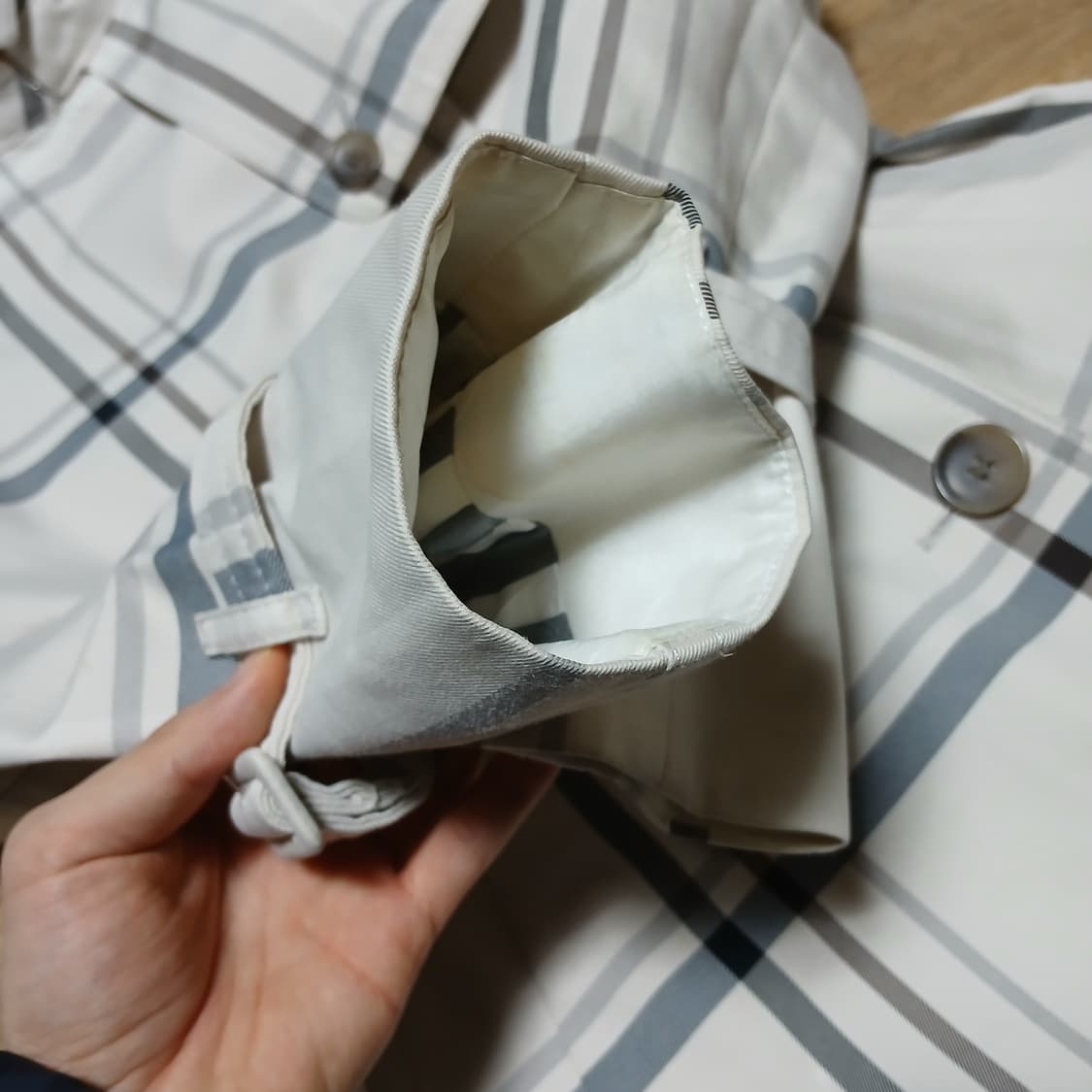 coach 코치 트렌치 코트 봄 자켓 체크 우먼 여성 상품이미지7