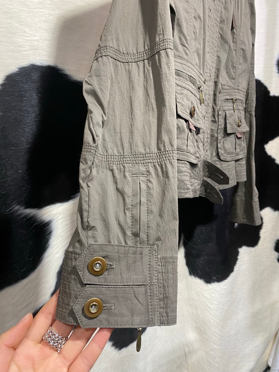 Ekdutn 버튼 디테일 자켓 상품이미지4