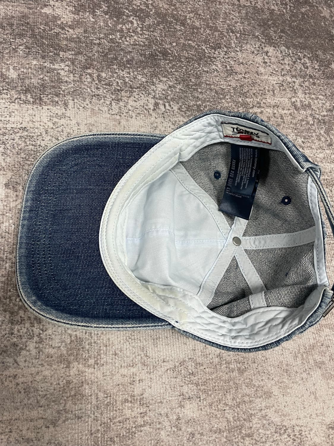 Vtg TOMMY 데님볼캡 상품이미지4