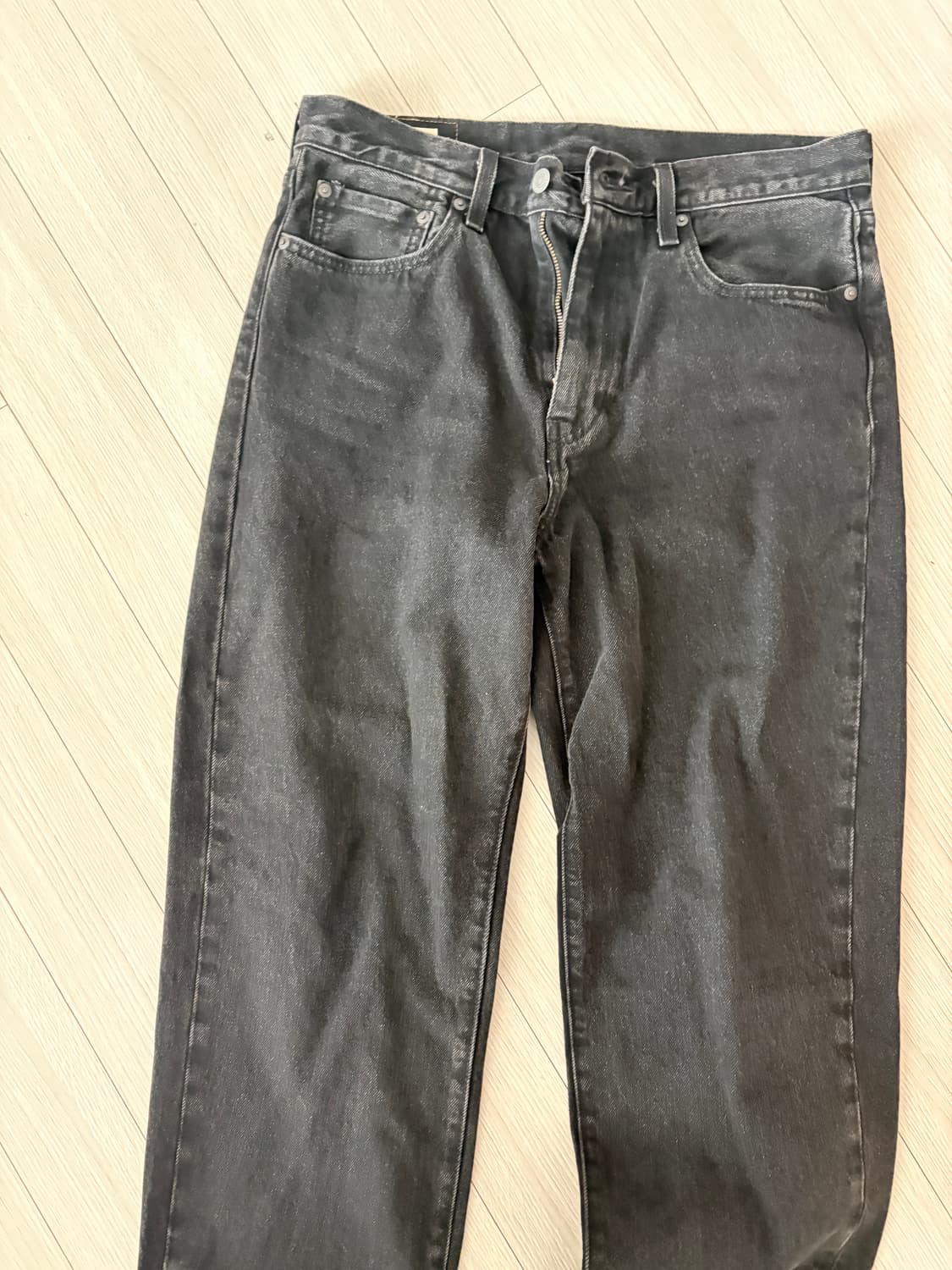 리바이스 29037-0066 루즈 스트레이트 흑청 32 상품이미지5