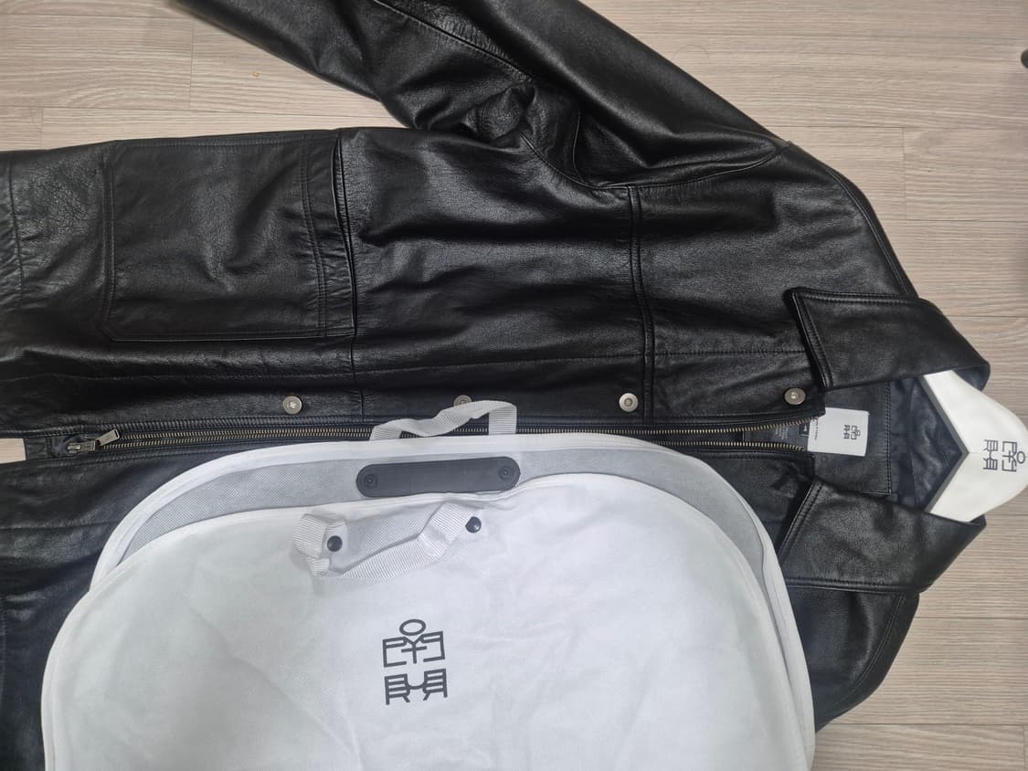 폴리테루 레더 커버올 4사이즈 상품이미지1