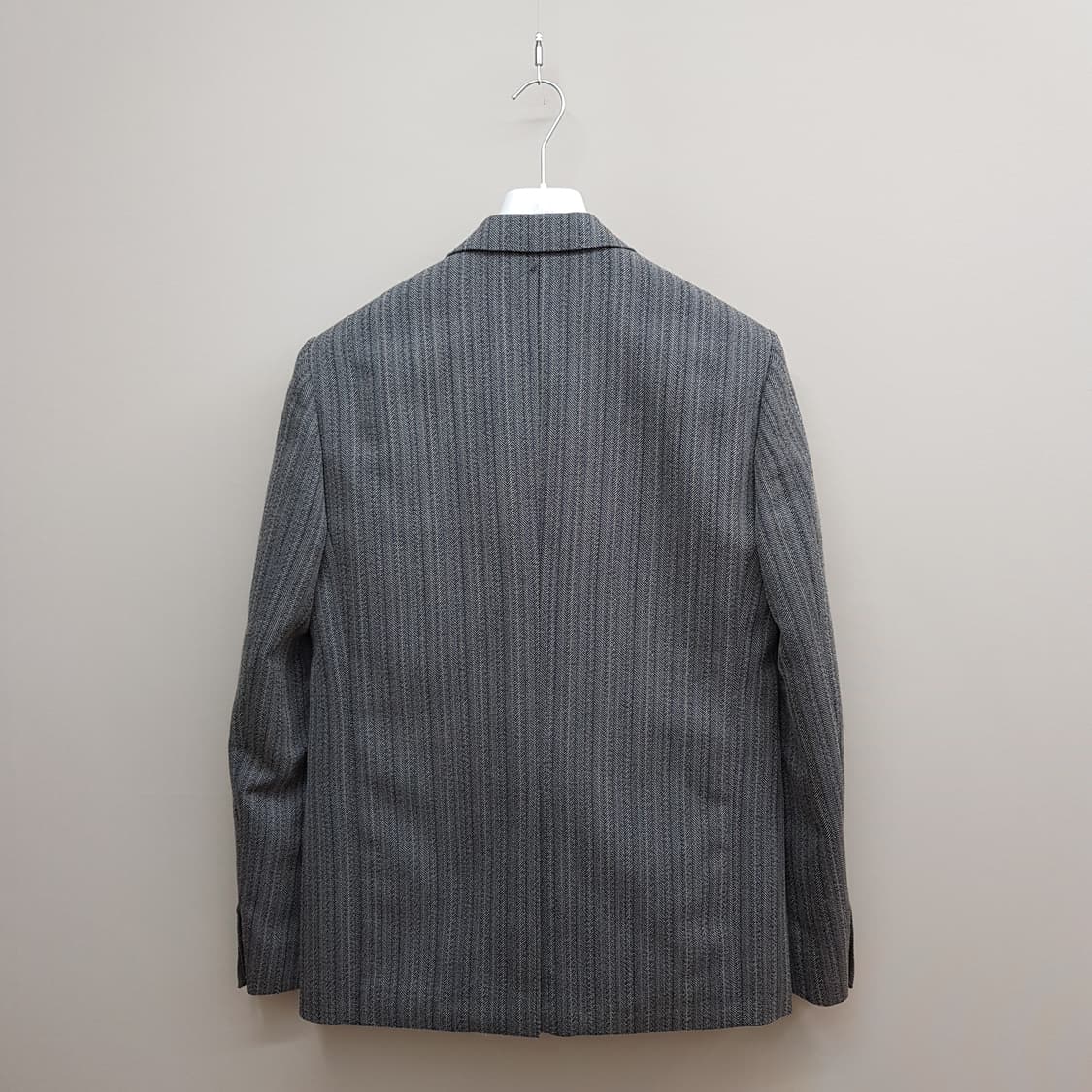 한섬 시스템 SYSTEM 2021 헤링본 울 블렌드 자켓 95사이즈 상품이미지4