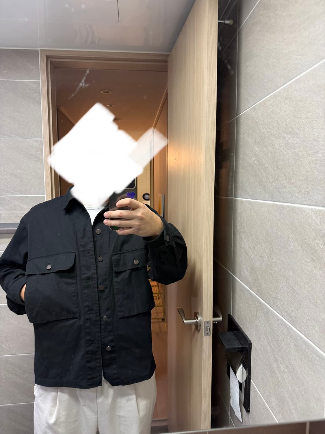 유니폼브릿지 헤링본 데님 자켓 XL(105-110) 정품 상품이미지10