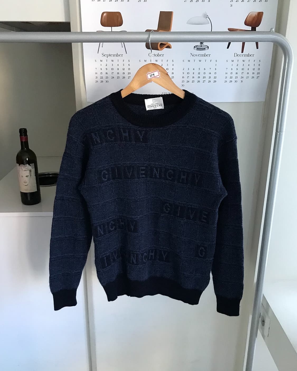 지방시 빅로고 울 니트 상품이미지1