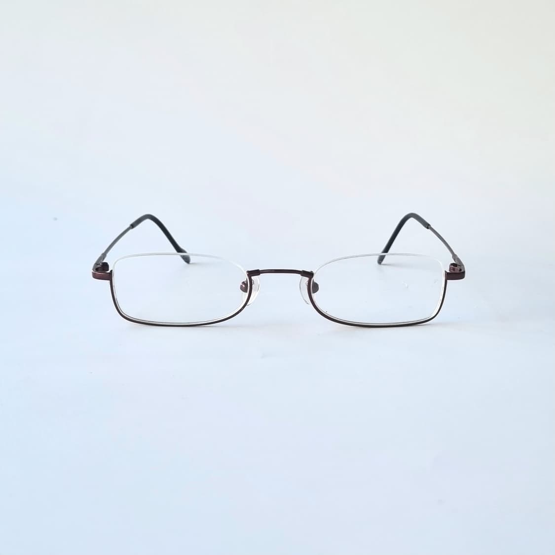 데드스탁 슬림 역반무테 언더림 안경테 762 상품이미지1
