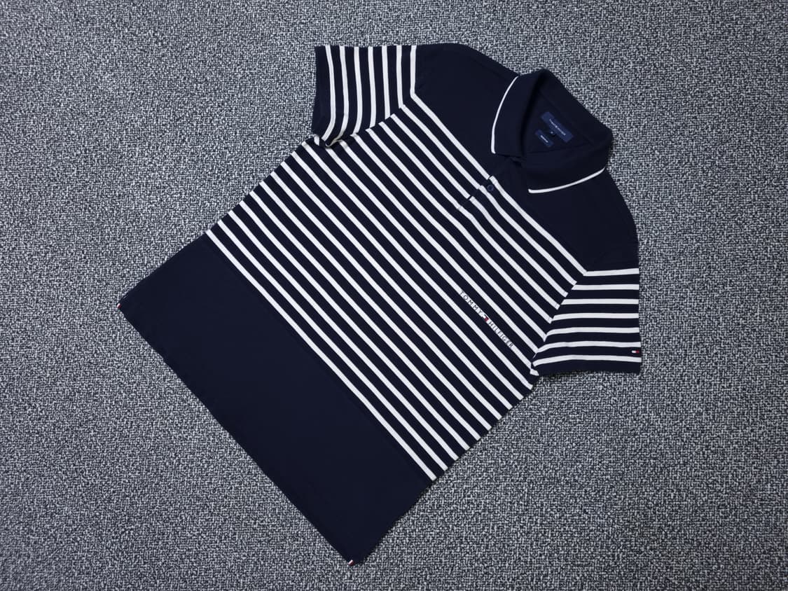 [무료배송][105]타미힐피거 남성용 피케 반팔티 카라티 상품이미지3