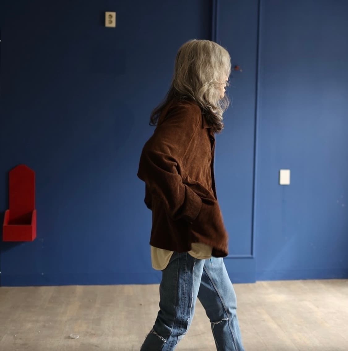 H•d One off Corduroy Oversized jacket 상품이미지2