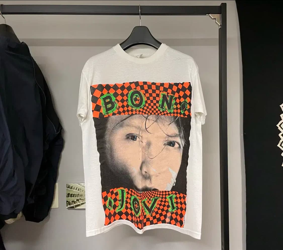 본조비 80s 밴드티 상품이미지1