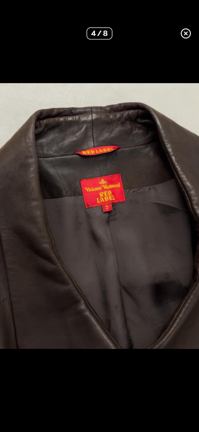 비비안웨스트우드 레더자켓 상품이미지4