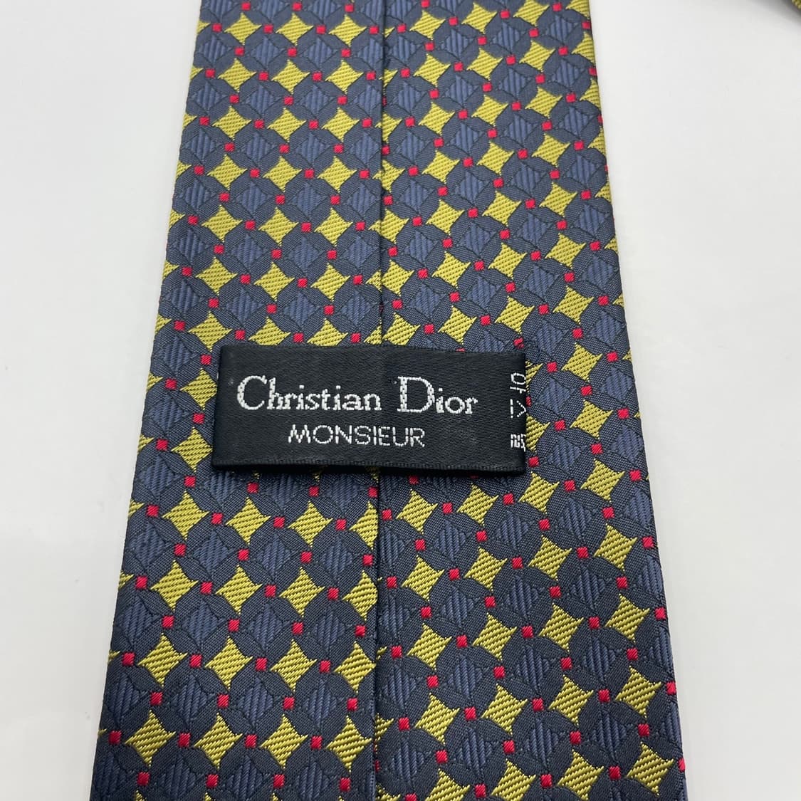 63) (Christian DIOR) 크리스찬 디올 패턴 넥타이 상품이미지5