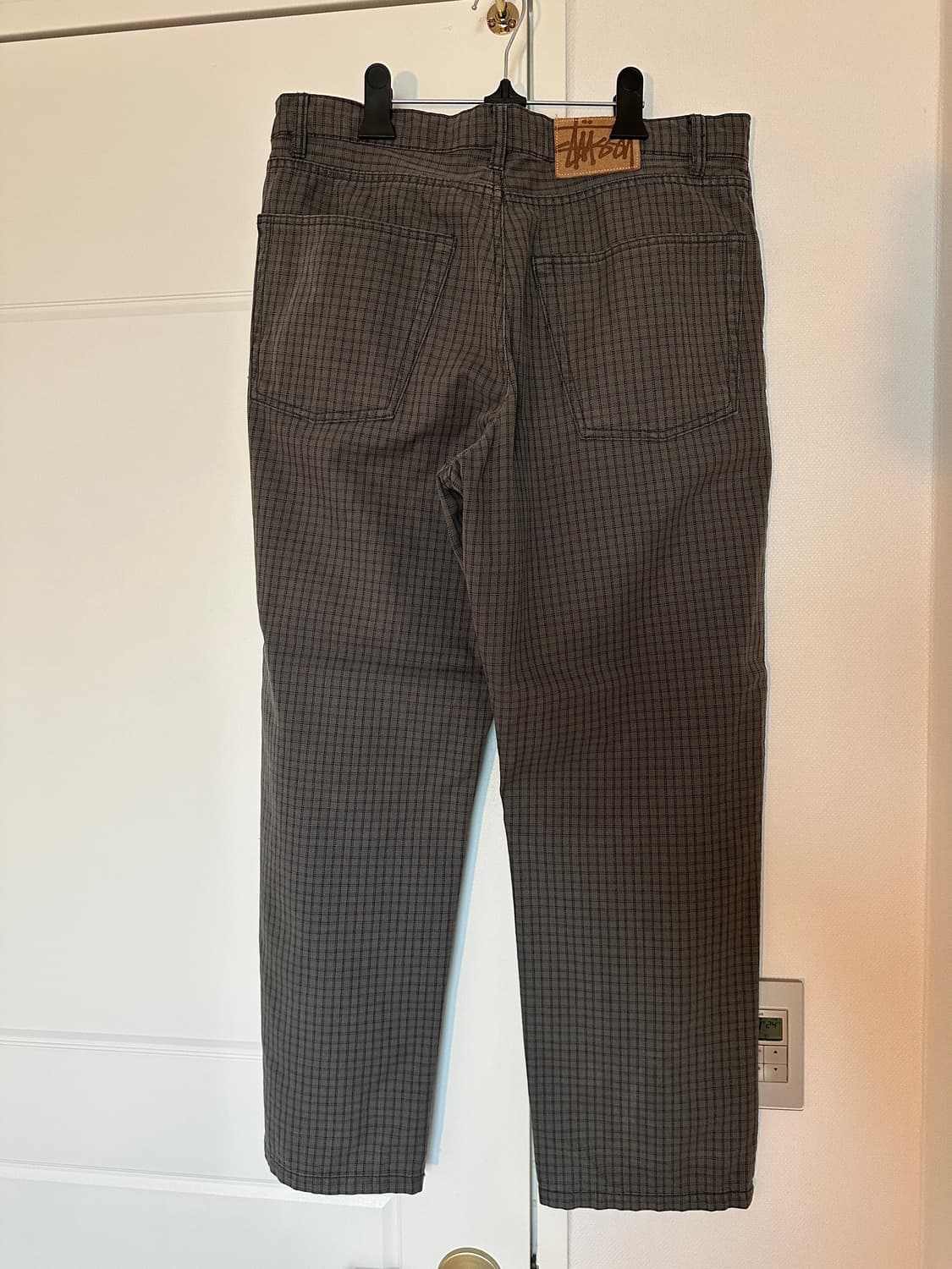 스투시 체크 코튼 팬츠 32 상품이미지2