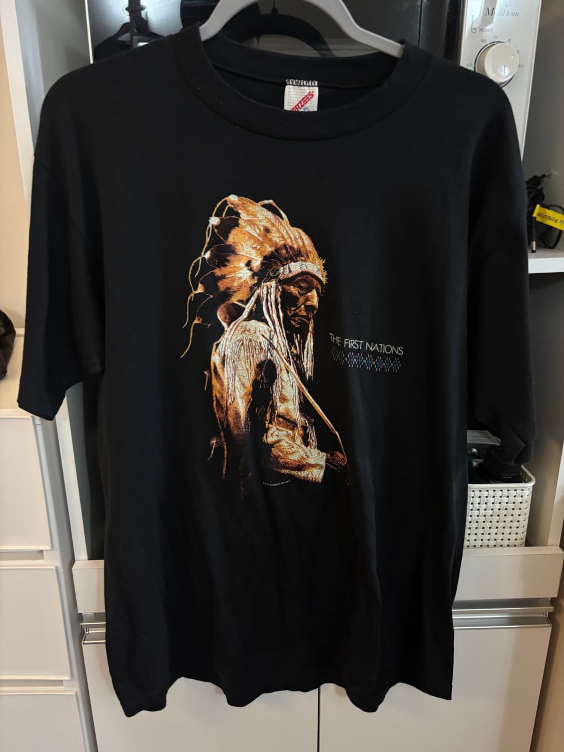 90s usa indian tshirt 상품이미지1