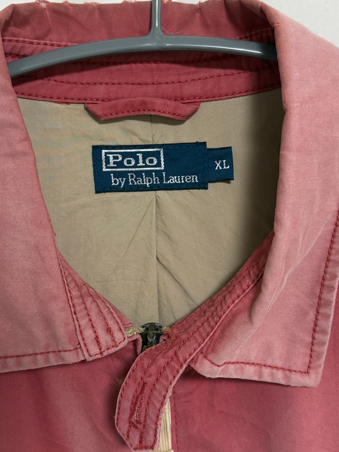 빈티지 선페이딩 폴로 랄프로렌 스윙탑 코튼 자켓 XL 상품이미지2