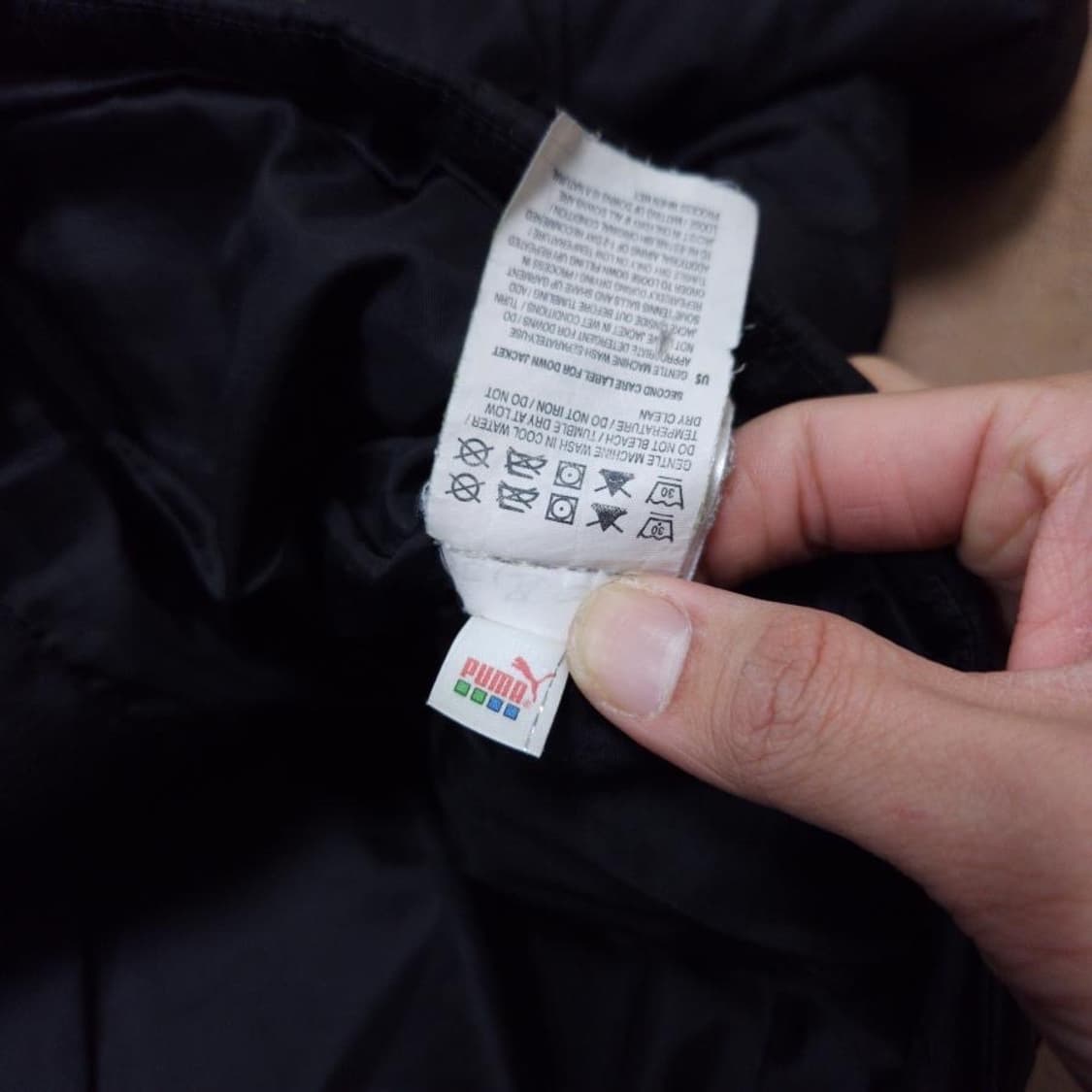 바배) 푸마 덕다운 블랙 패딩 상품이미지3