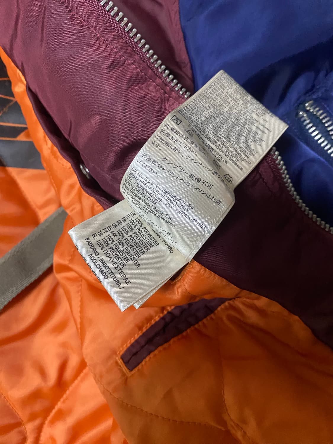 디젤 MA-1 양면 항공자켓 상품이미지6