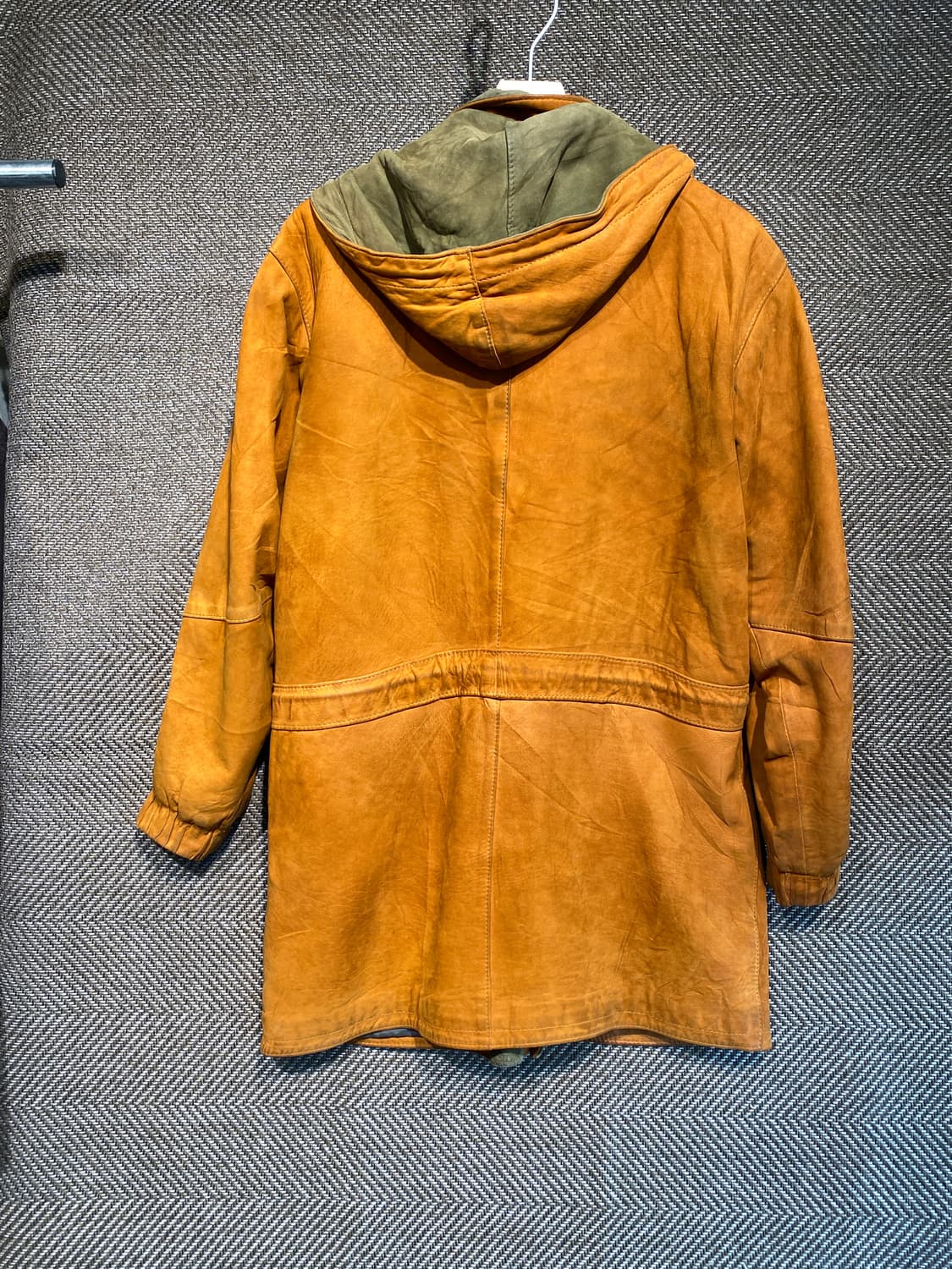 80s 오스트레일리아 레더 필드 자켓 상품이미지7