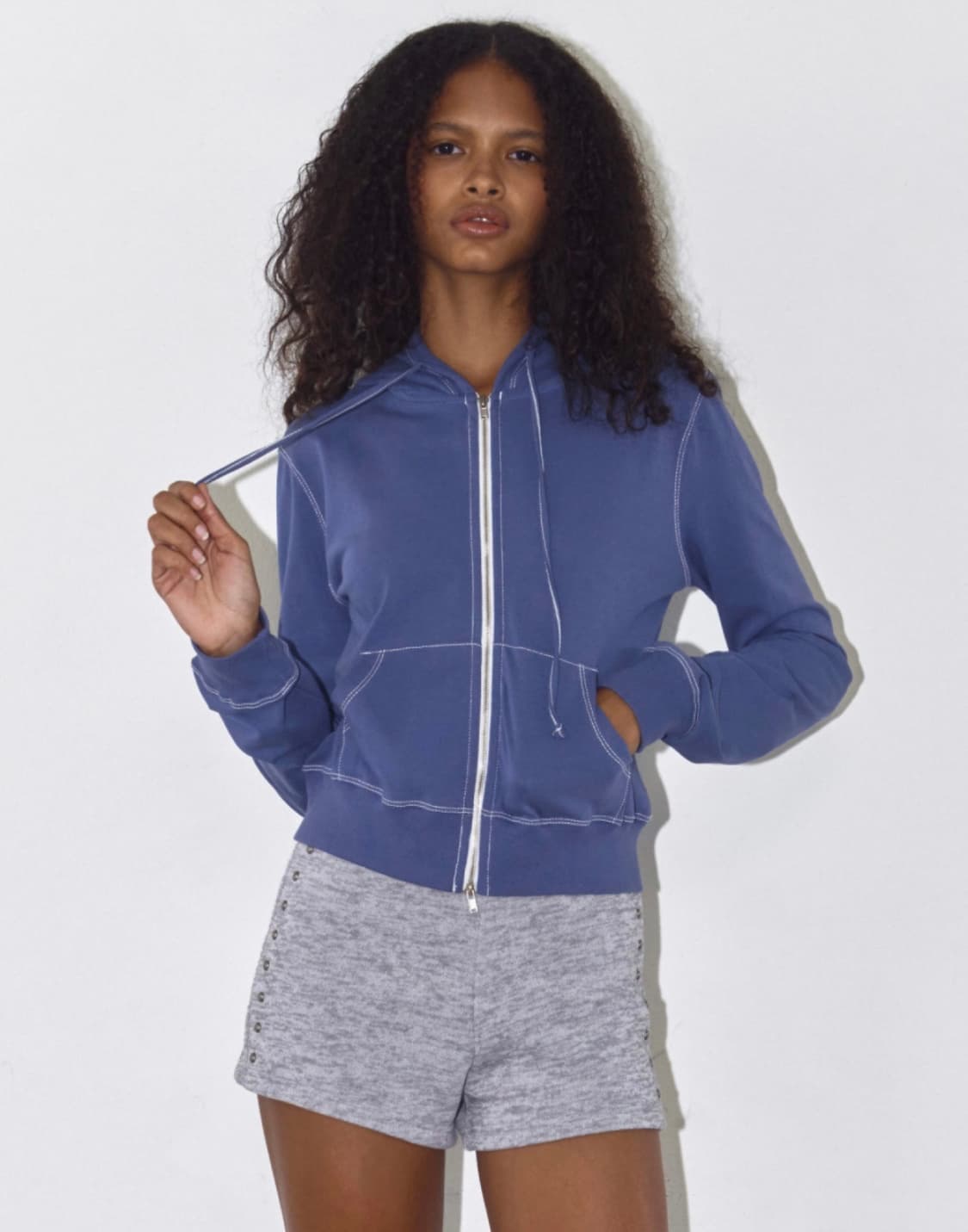 폴리수엠 STITCHED POCKET HOODIE 포켓 후디 후드집업 상품이미지1
