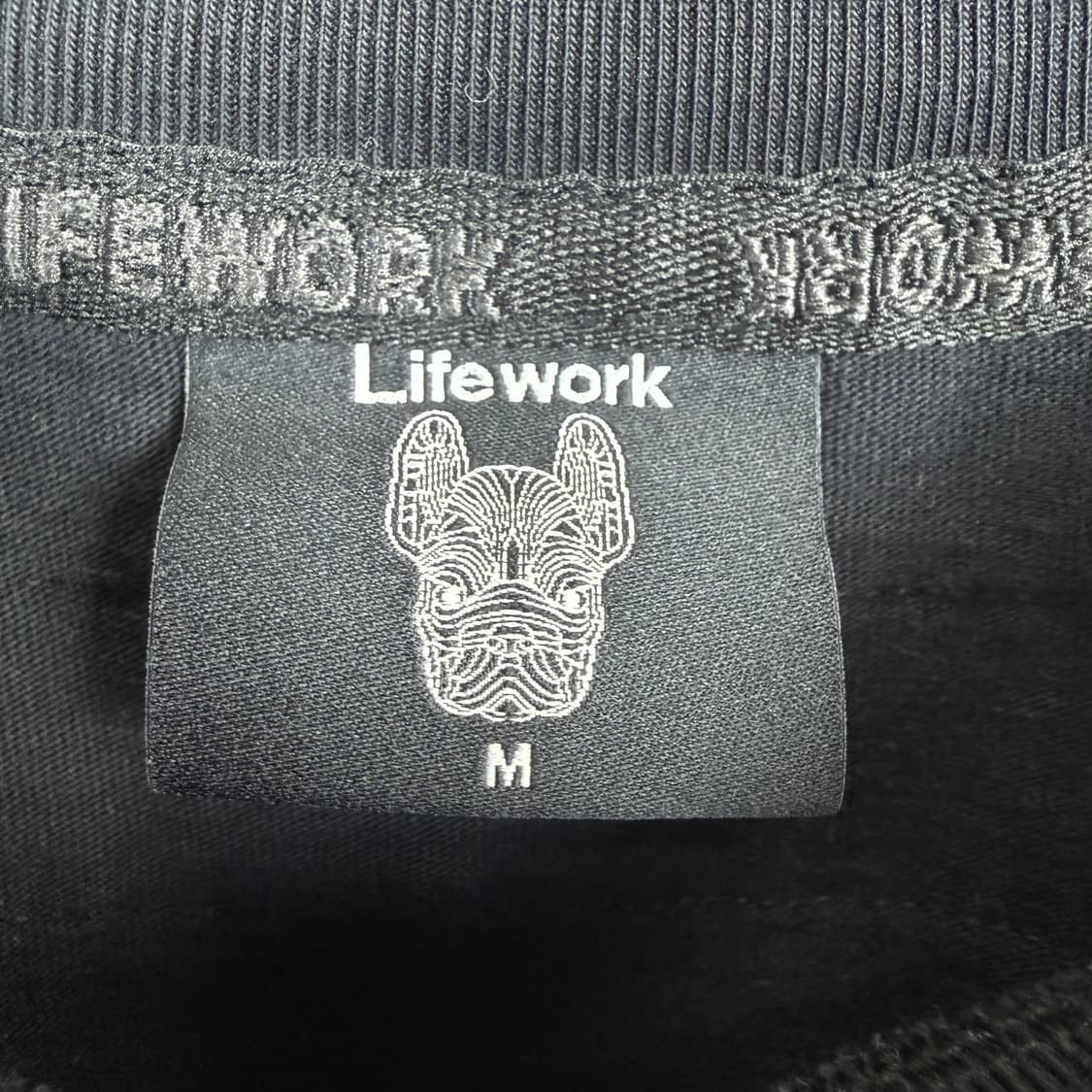 (M) 라이프워크 밀리터리 프린팅 반팔 티 블랙 상품이미지3