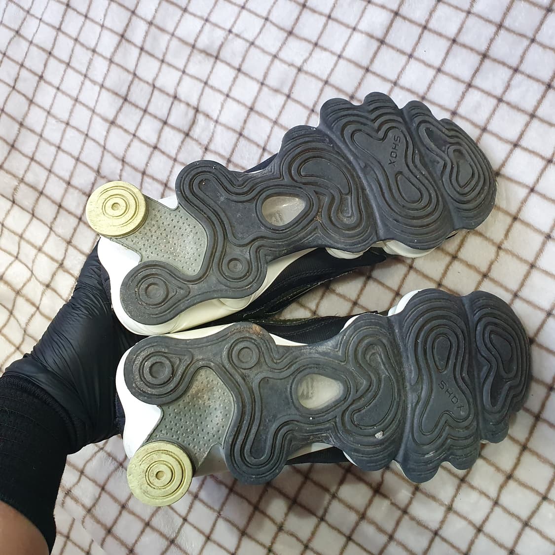 나이키 샥스 TL 노바 블랙 레몬 베놈 운동화 상품이미지7