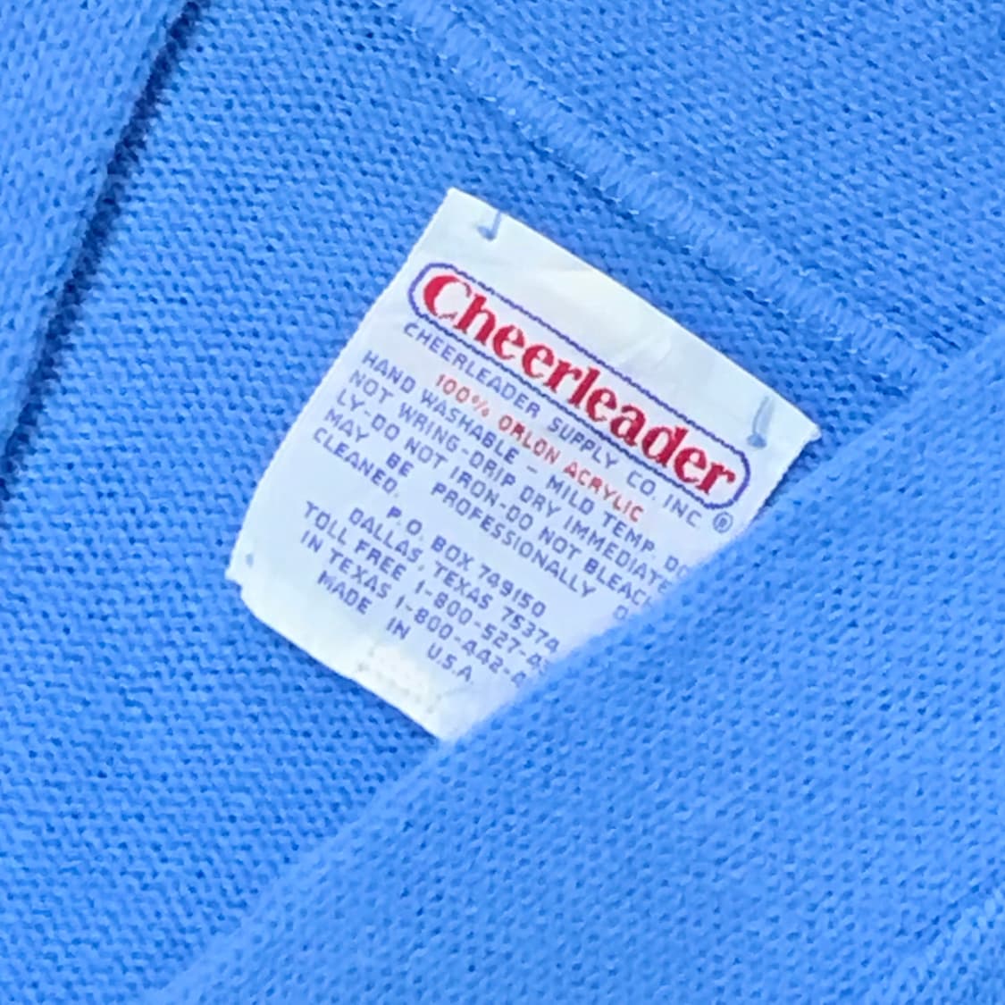 USA VTG 딥 스카이 블루 포스트맨 가디건 여성 66 남성 100 상품이미지4