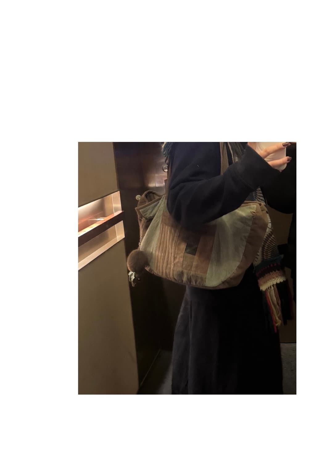 Vintage shoulder bag 상품이미지4