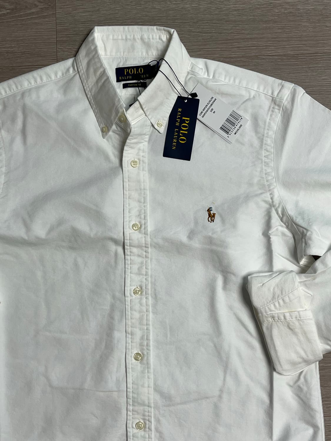 (매장정품,새상품) 폴로 랄프로렌 화이트 옥스퍼드 셔츠 상품이미지3