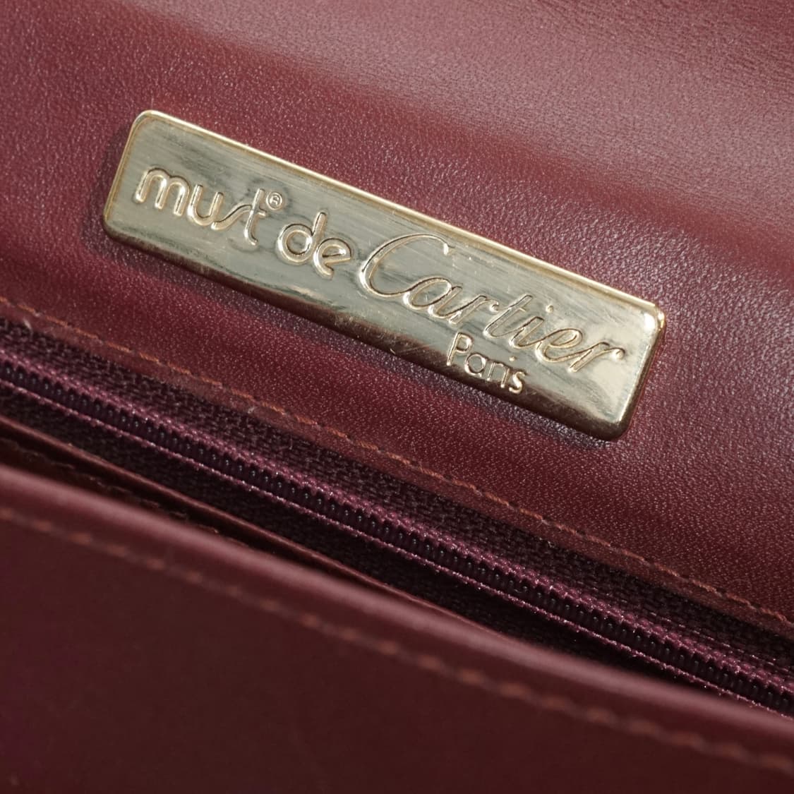 80s 까르띠에 보르도 클러치 백 상품이미지8