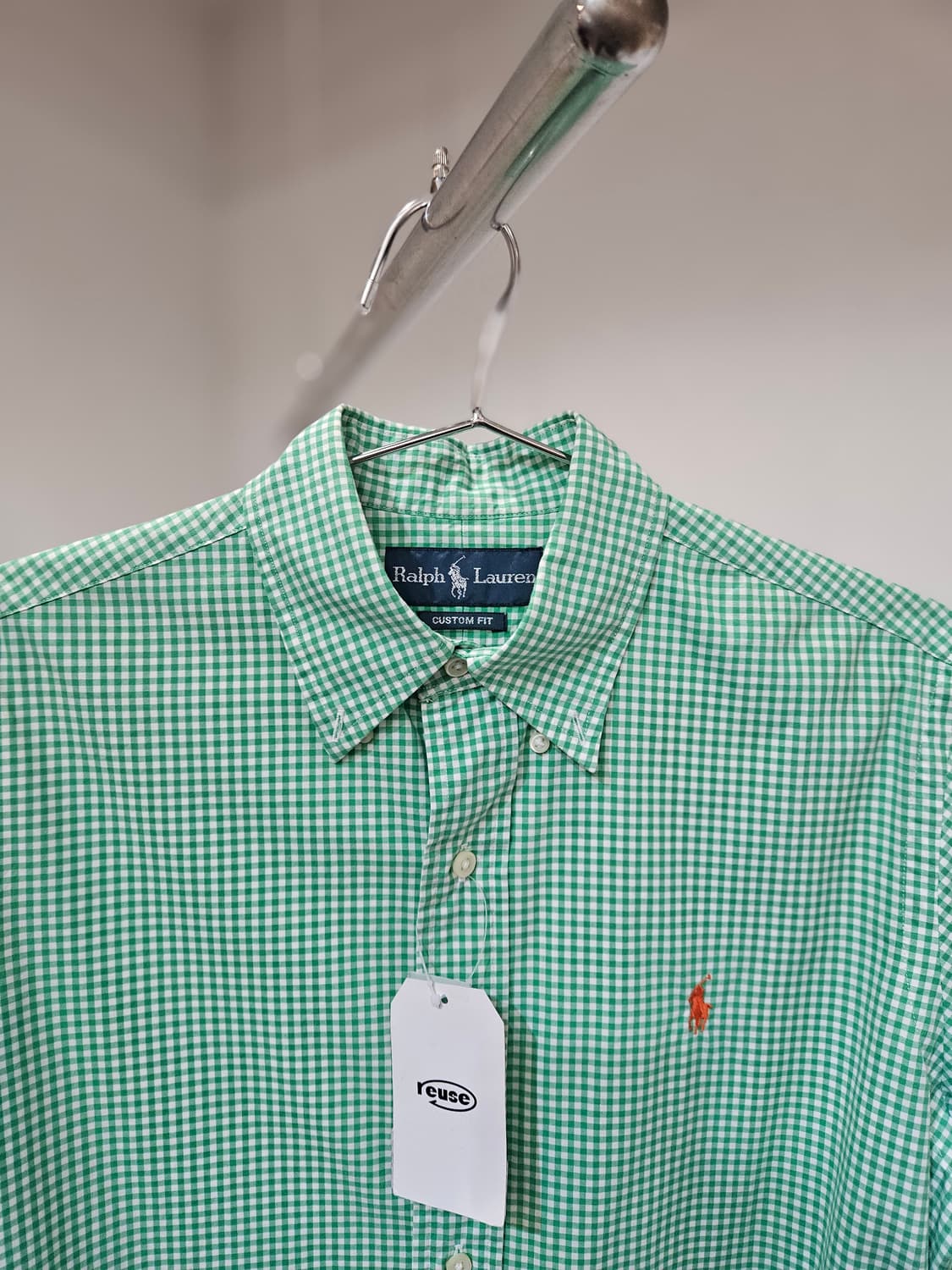 폴로랄프로렌 깅엄체크 셔츠 상품이미지3