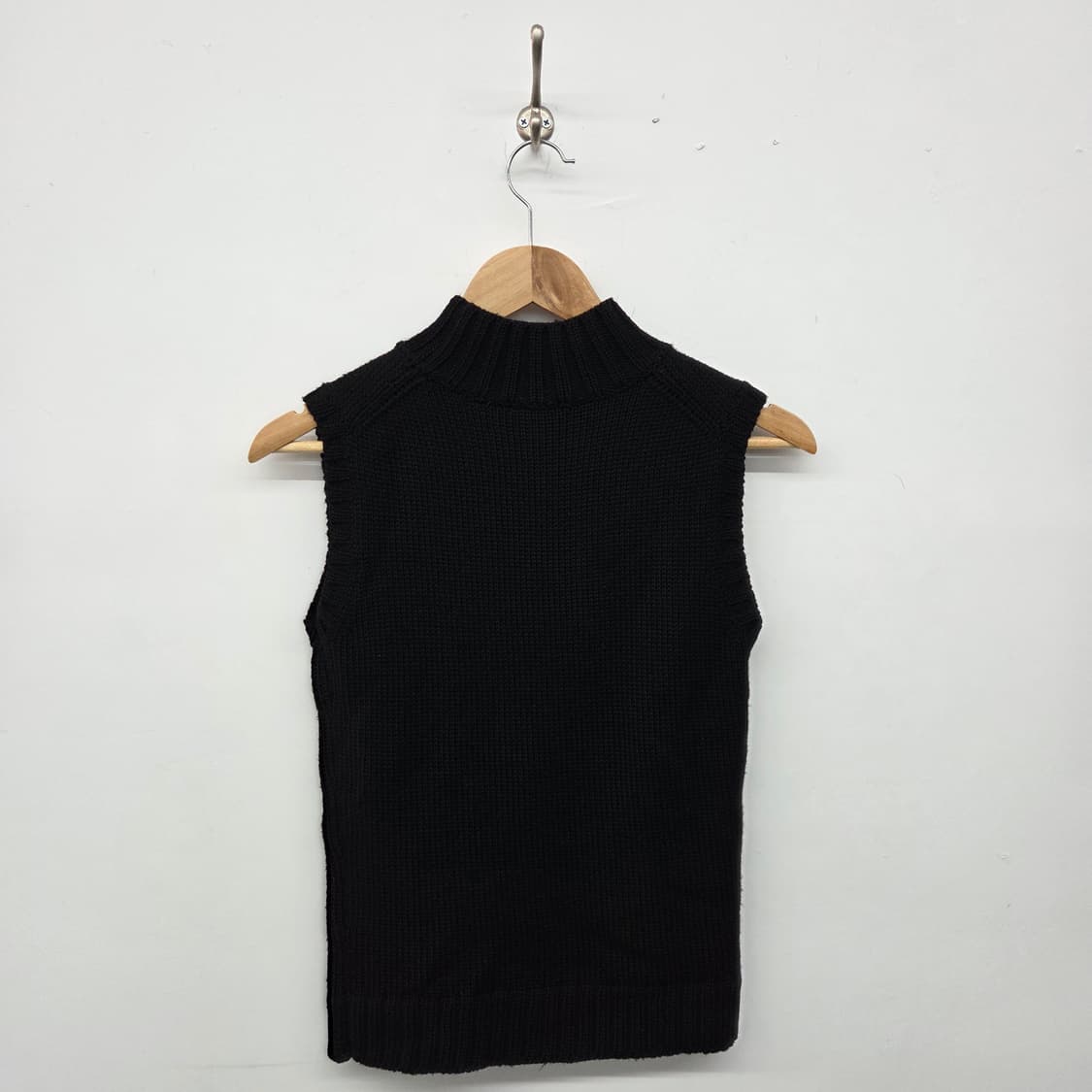 띠어리 니트 조끼 목폴라 베스트 여s 상품이미지3