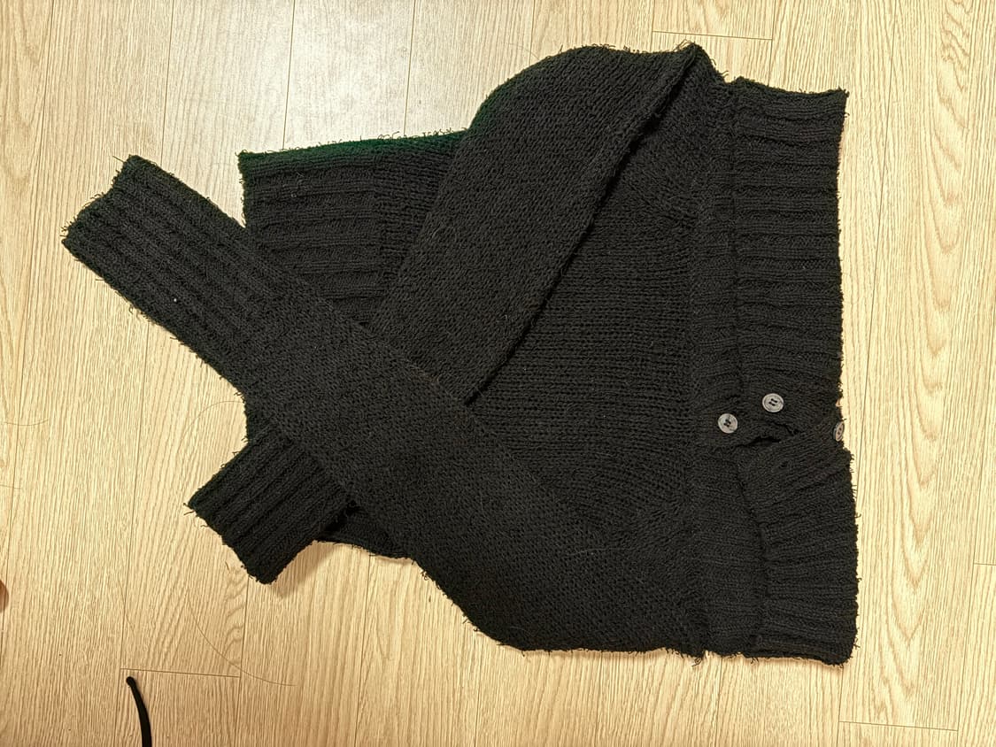 보헤미안서울 ribbed button off shoulder  상품이미지3