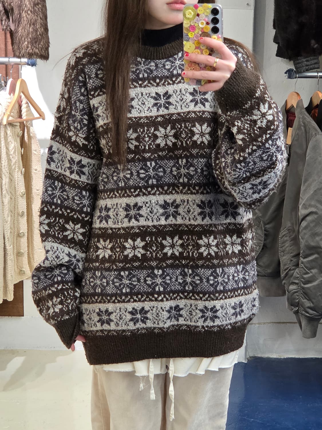 FILANT 필란트 페어아일 니트 상품이미지1