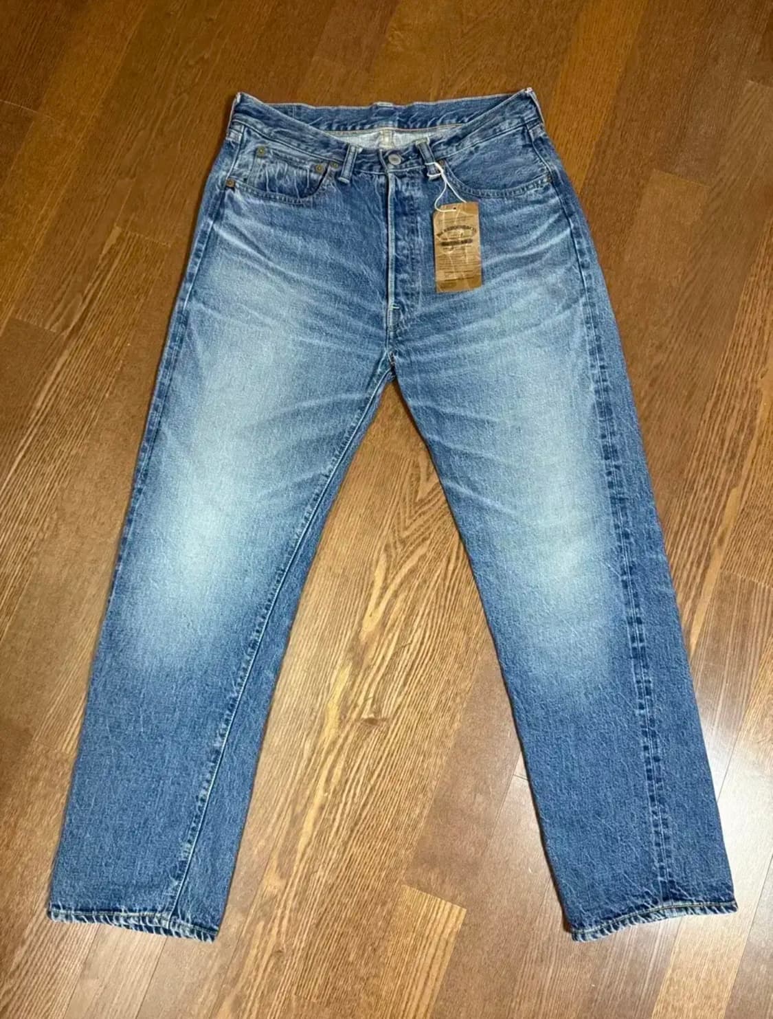 웨어하우스 1101 USED WASH LIGHT INDIGO 상품이미지1