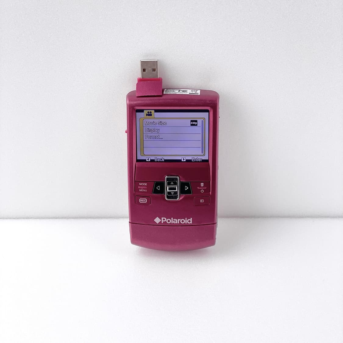 폴라로이드 dvf 720 버건디 polaroid dvf 720 상품이미지2