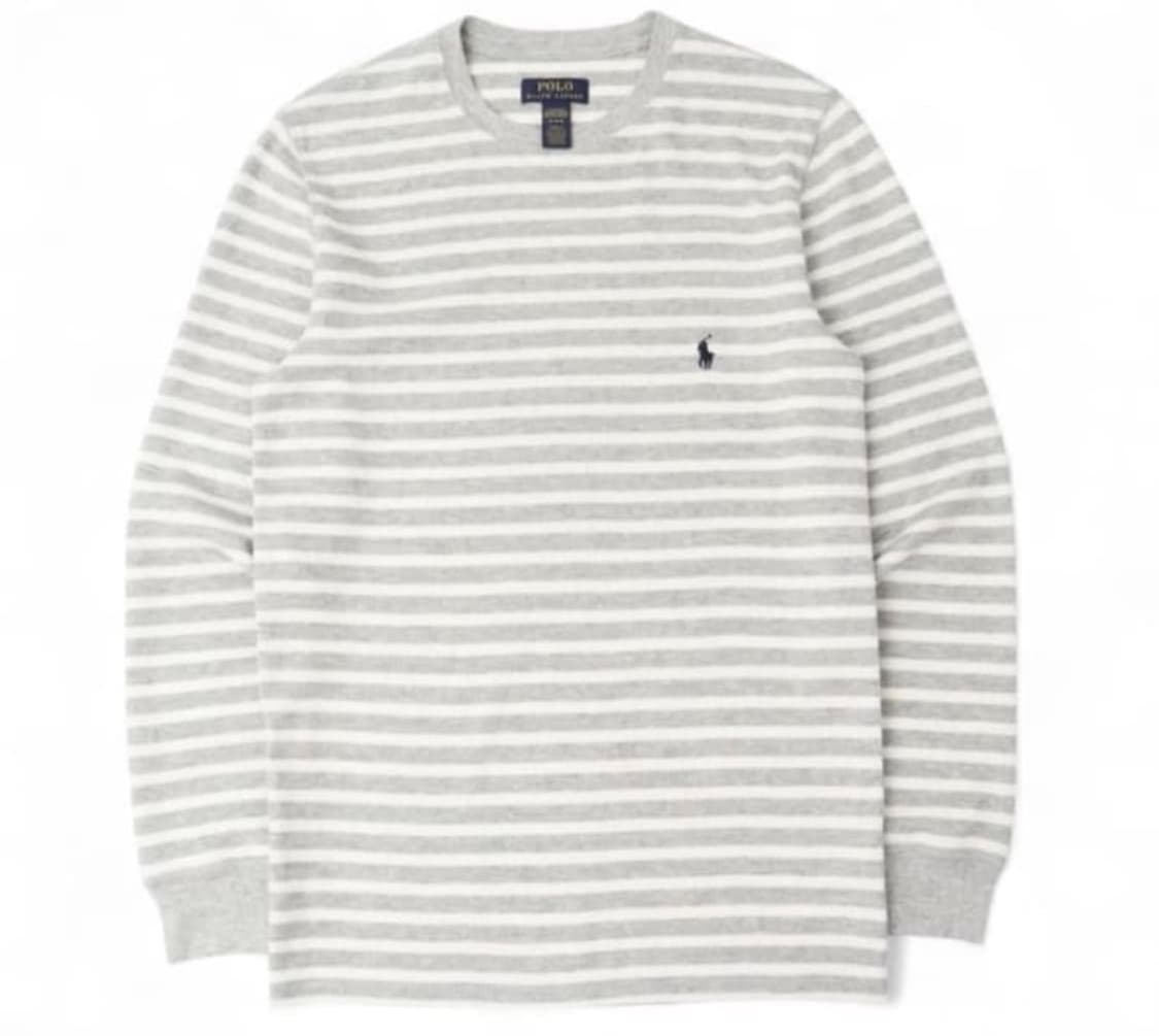 구함글)폴로랄프로렌 스트라이프 와플 롱슬리브 구해요 엄성현티 상품이미지1