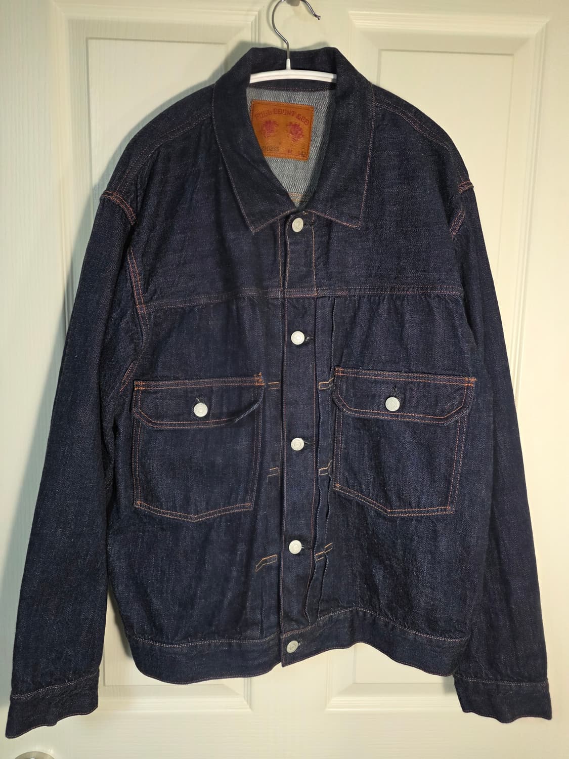 [1회착, 42] 풀카운트 2102SSW - 인디고 블루 상품이미지1